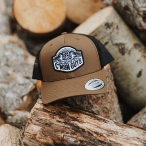 Coyote Brown/Black Trucker Snapback