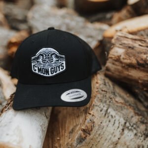 Black Trucker Snapback