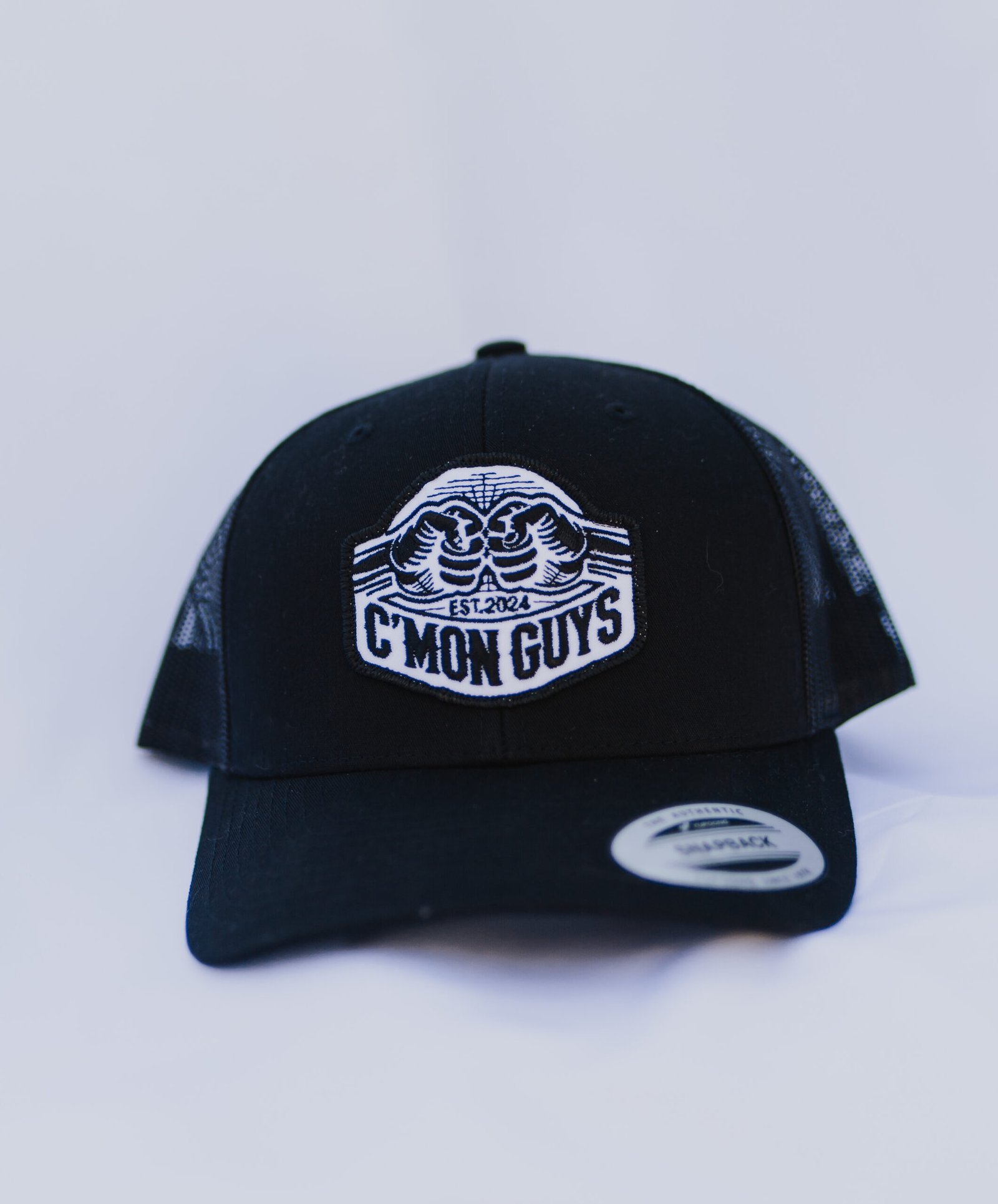 Black Trucker Snapback - Image 3