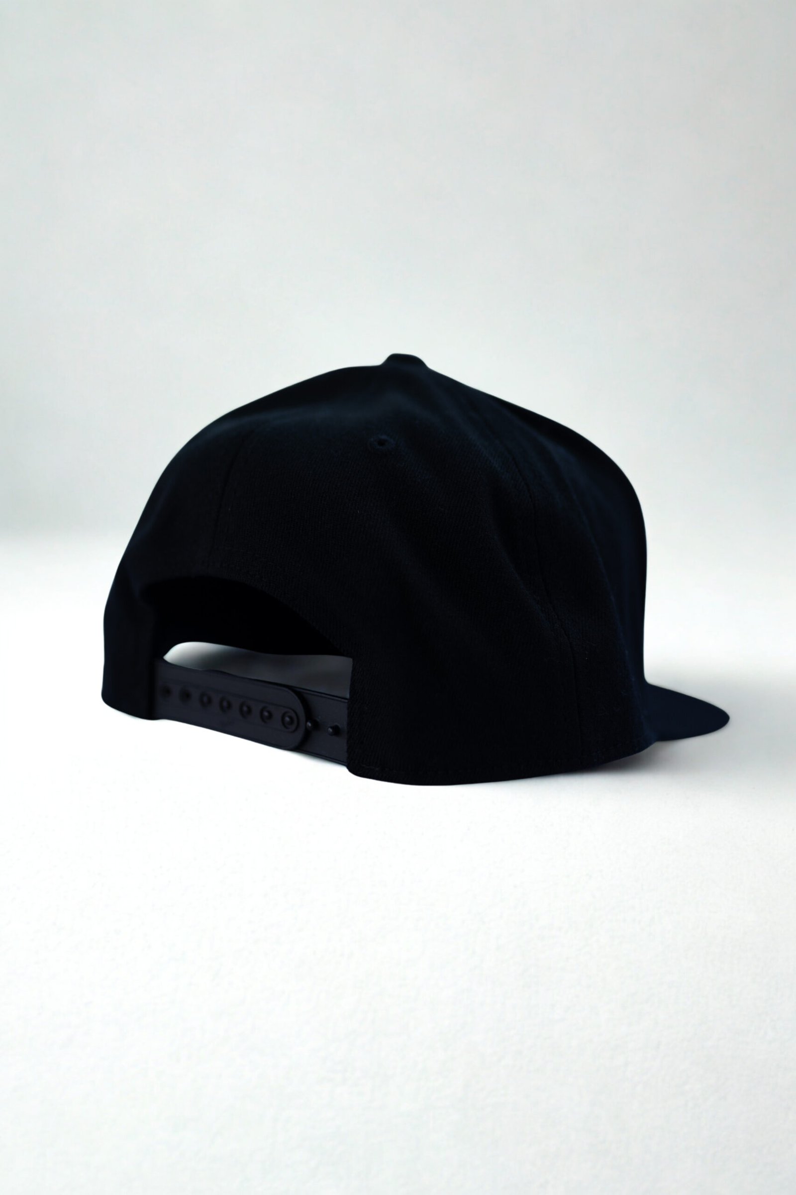 Black Flat Brim Hat - Image 2