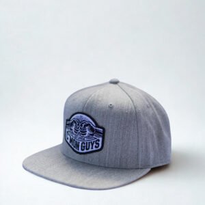 Heather Grey Flat Brim