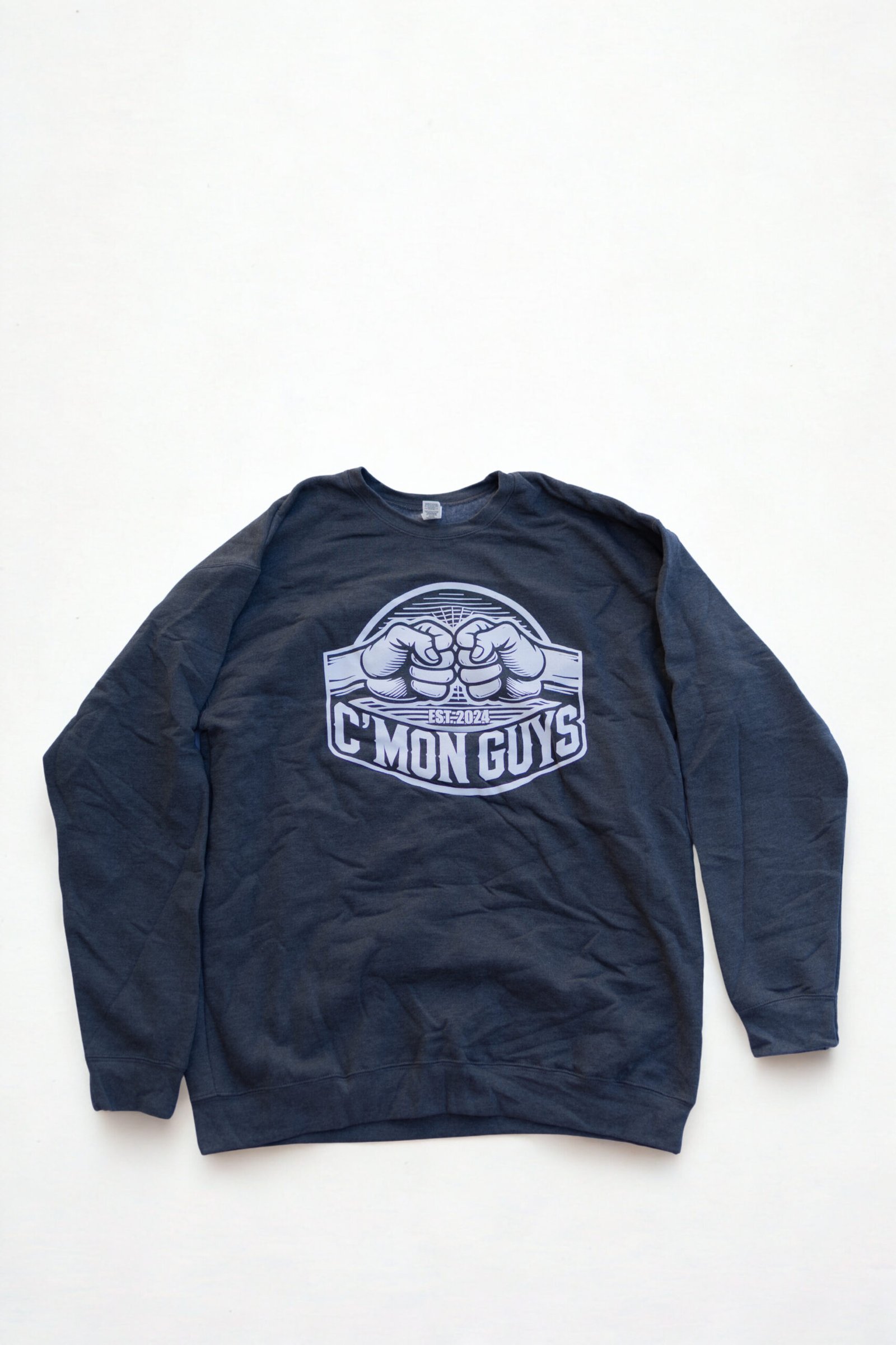 Heather Charcoal Crewneck Sweater - Image 3