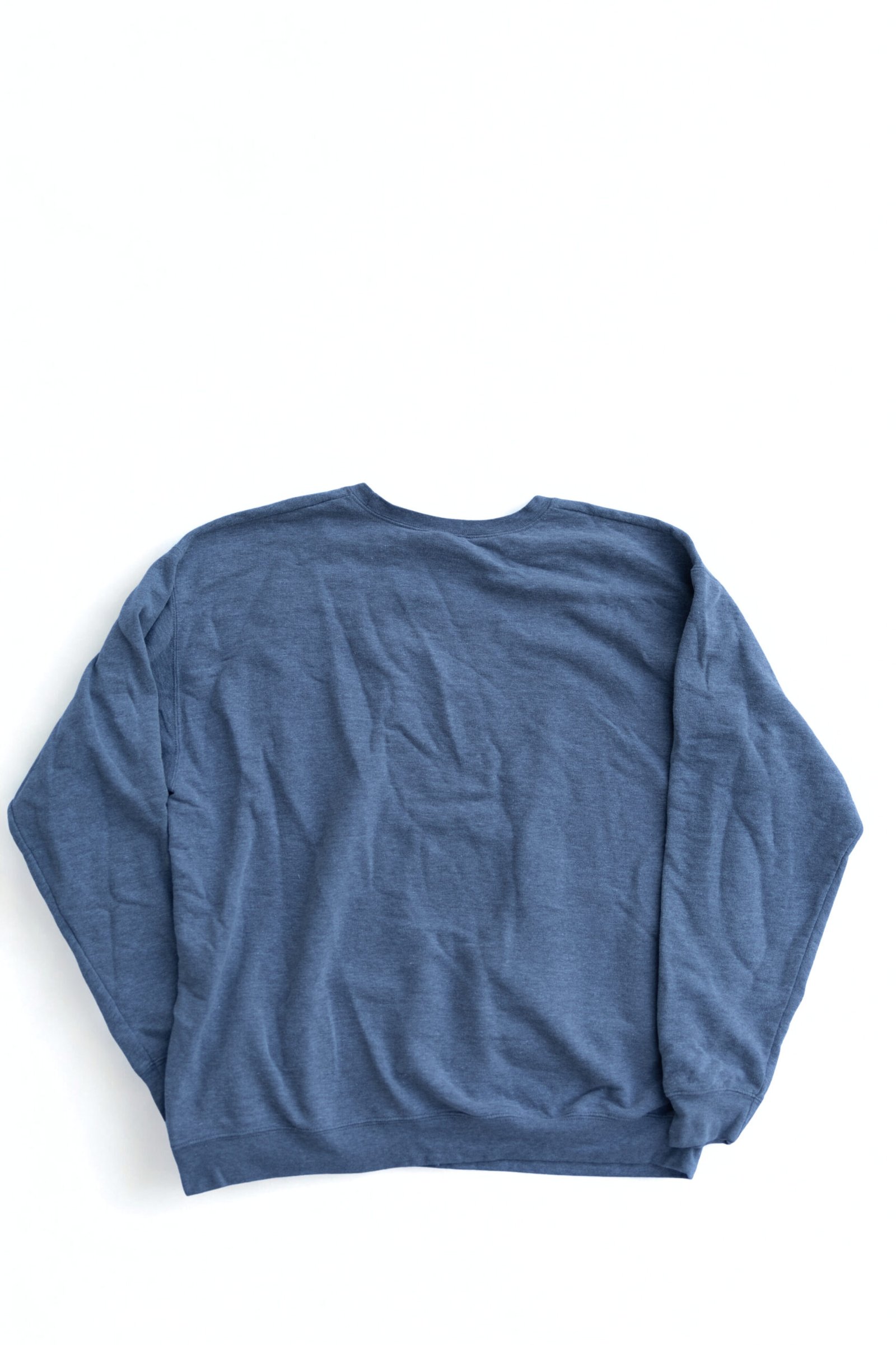 Heather Grey Crewneck Sweater - Image 4